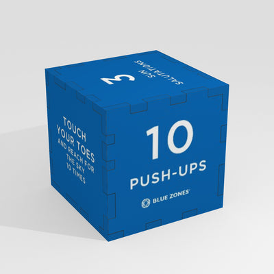 Blue Zones MOVE Activity Cube