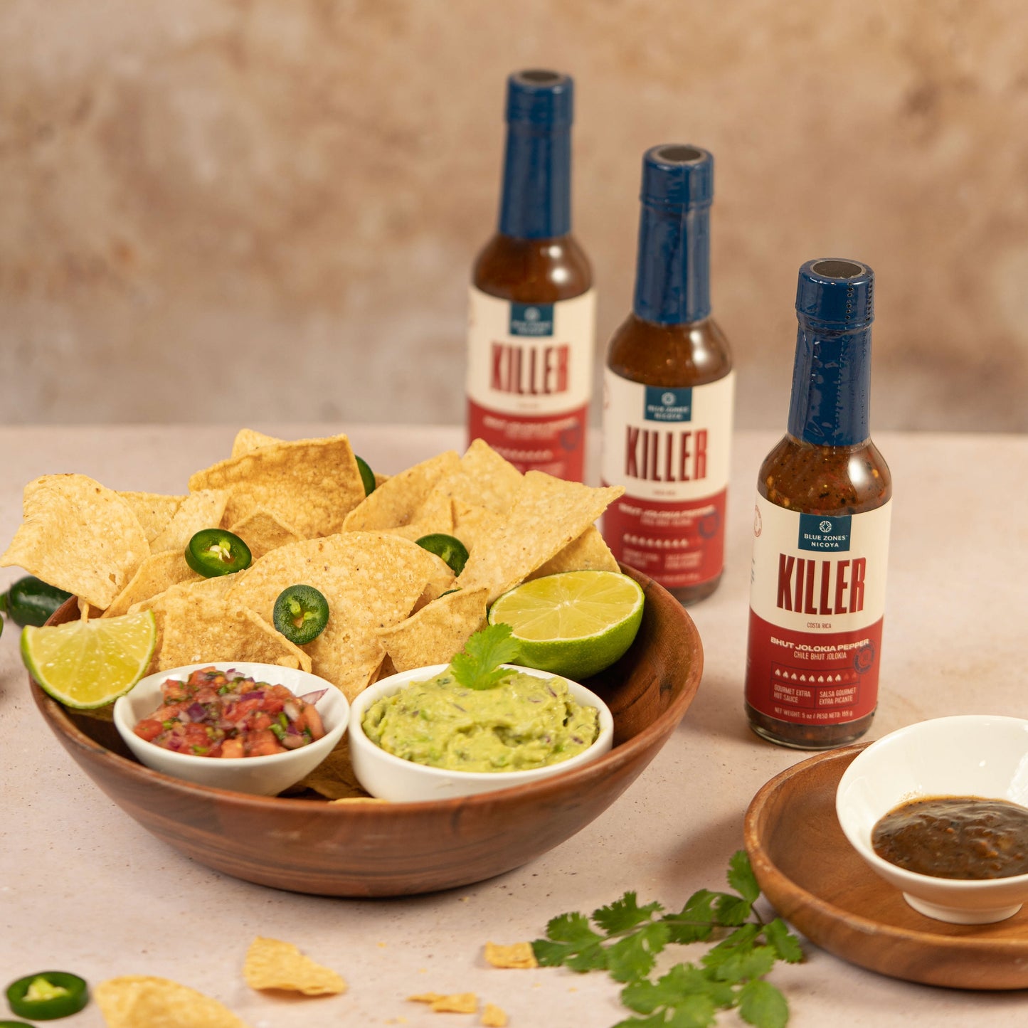 Blue Zones Nicoya Extra Hot Sauce "Killer" Pack of 3 (16.4oz/465g)
