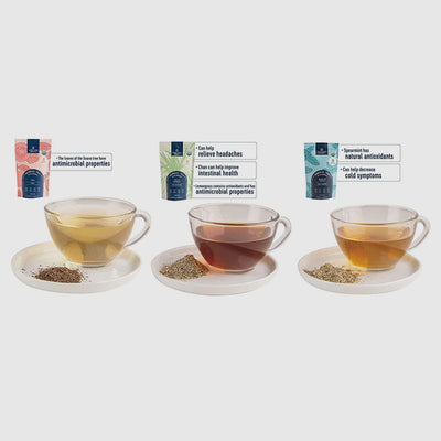 Herbal Tea 4 Pack, 2 Guava, 1 Chan, 1 Burbark, 80 Tea Bags