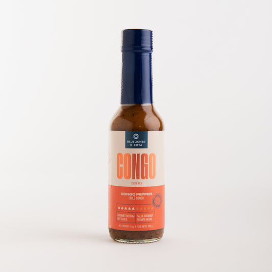 Blue Zones Nicoya Hot Sauce - Congo - Extra Hot (5 Oz)